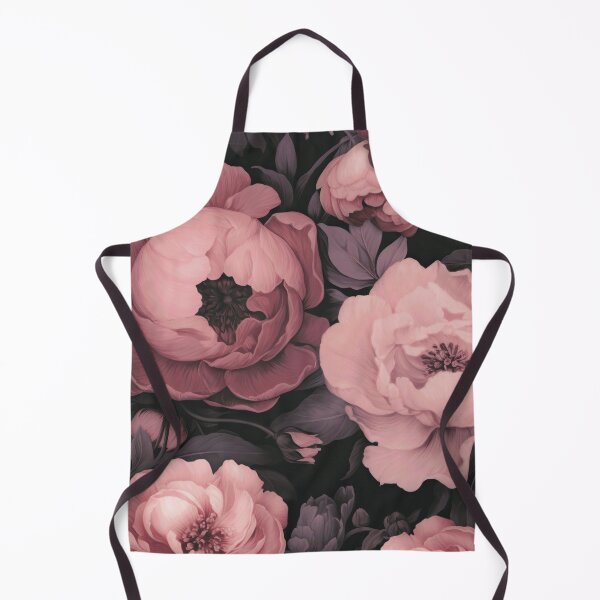 Artikelvorschau, Opulente Barockblumen, stimmungsvolle botanische Kunst, Pastellrosa und Rouge entworfen und verkauft von artsandsoul.