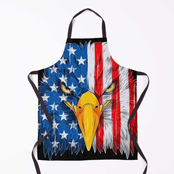 Item preview, Patriotic Eagle with USA Stars and Stripes designed and sold by TheUSAFantasy.
