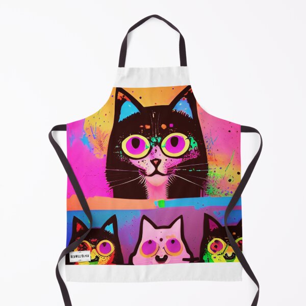 Item preview, Cute colorful cat cats 51 designed and sold by RedWolfDisigne.