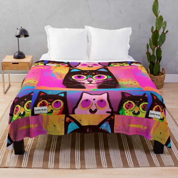 Item preview, Cute colorful cat cats 51 designed and sold by RedWolfDisigne.