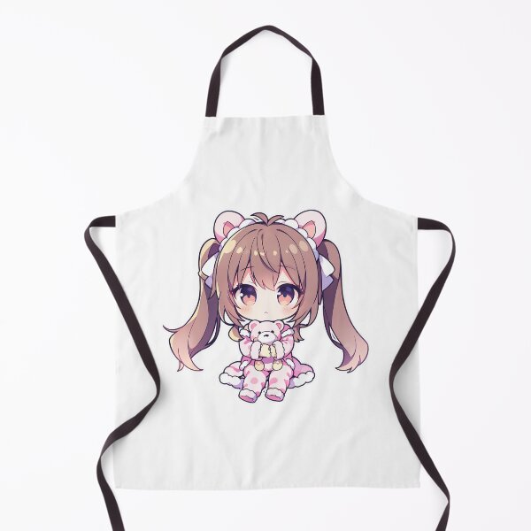 Item preview, Chibi Anime Girl | Holding a Teddy Bear designed and sold by Wave-Level.