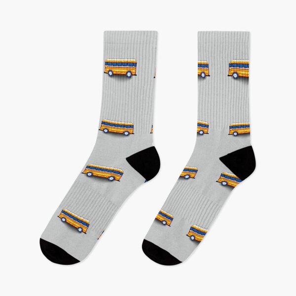 Item preview, Pixel Schoolbus Design Print  designed and sold by randomtdesigns.