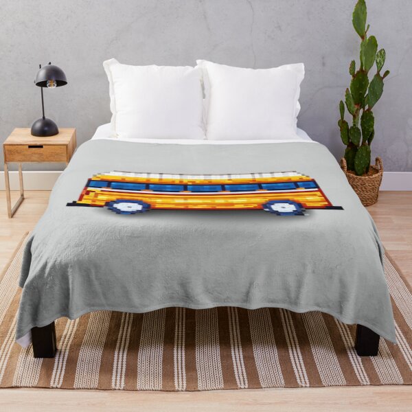 Item preview, Pixel Schoolbus Design Print  designed and sold by randomtdesigns.