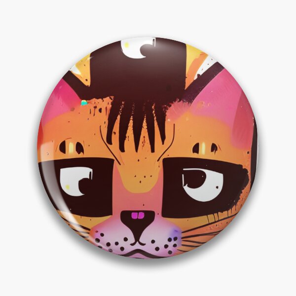 Item preview, Cute colorful cat cats 52 designed and sold by RedWolfDisigne.