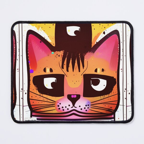 Item preview, Cute colorful cat cats 52 designed and sold by RedWolfDisigne.