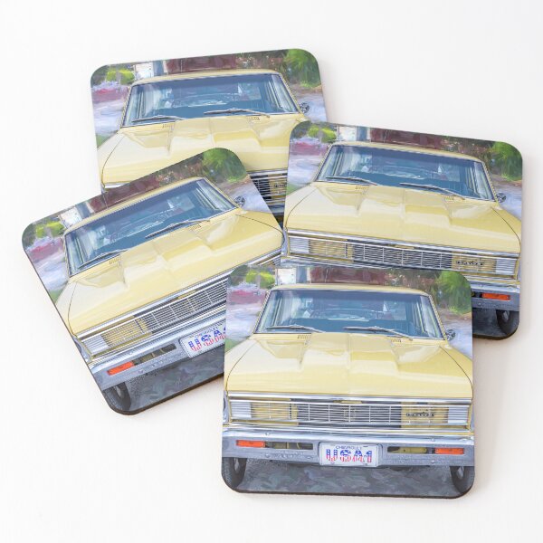 Item preview, 1966 Yellow Chevrolet Chevy 2 Nova X163 designed and sold by RichFrancoCars.