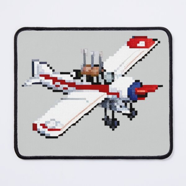 Artikelvorschau, Pixel-Cessna-Flugzeug-Design-Druck entworfen und verkauft von randomtdesigns.