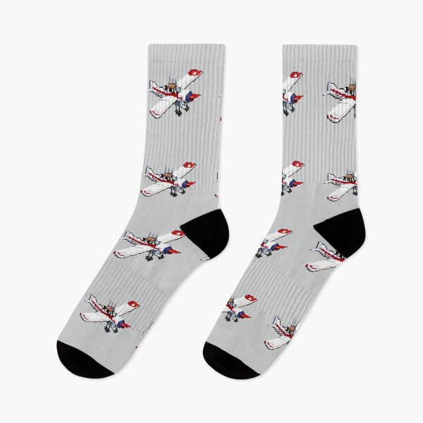Artikelvorschau, Pixel-Cessna-Flugzeug-Design-Druck entworfen und verkauft von randomtdesigns.