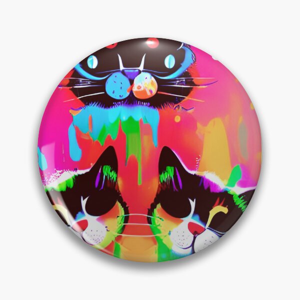 Item preview, Cute colorful cat cats 53 designed and sold by RedWolfDisigne.