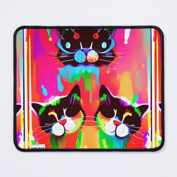 Item preview, Cute colorful cat cats 53 designed and sold by RedWolfDisigne.