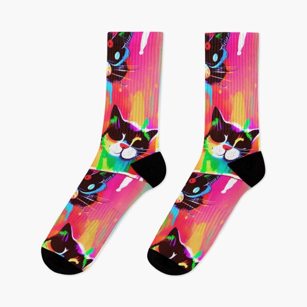 Item preview, Cute colorful cat cats 53 designed and sold by RedWolfDisigne.