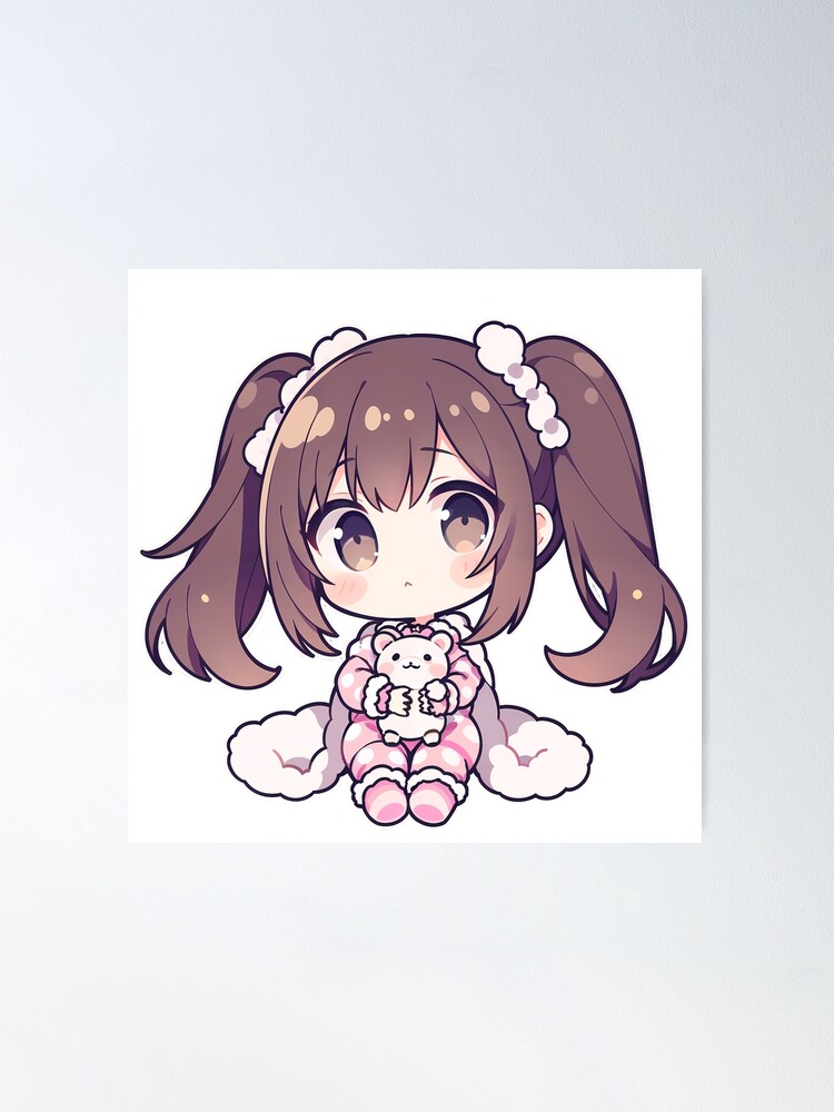 Chibi Anime Girl With Cute - Cute Anime Pfp (@pfp)