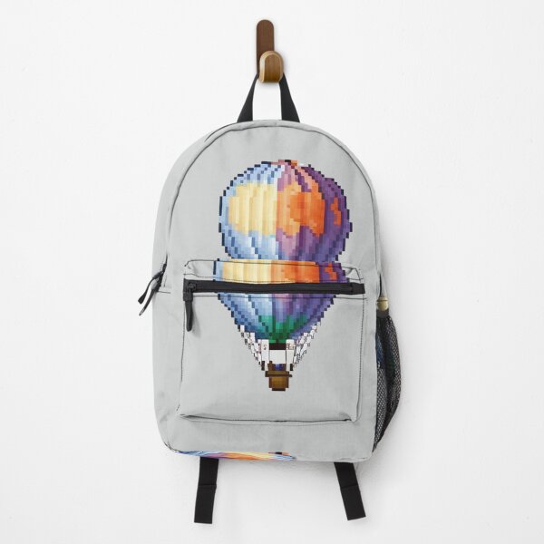 Item preview, Pixel Hot Air Balloon Design Print designed and sold by randomtdesigns.