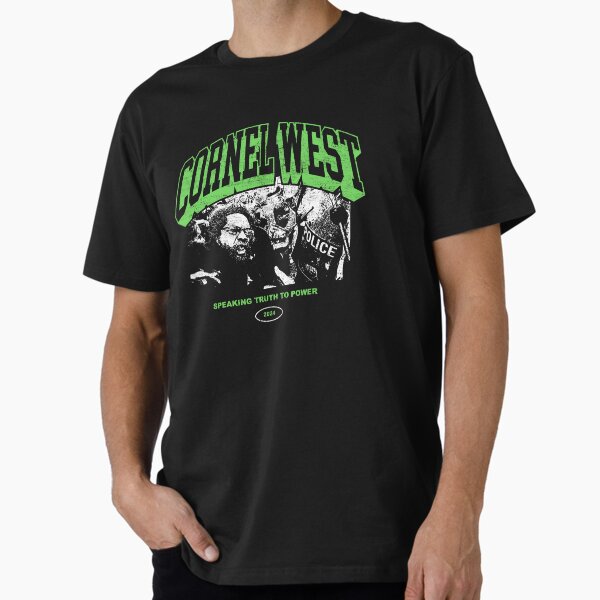 Item preview, Vintage Green Hardcore Cornel West 2024 designed and sold by Justin House.