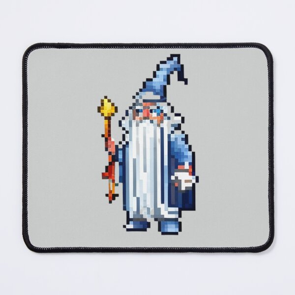 Item preview, Pixel Wizard Sorcerer Design Print designed and sold by randomtdesigns.