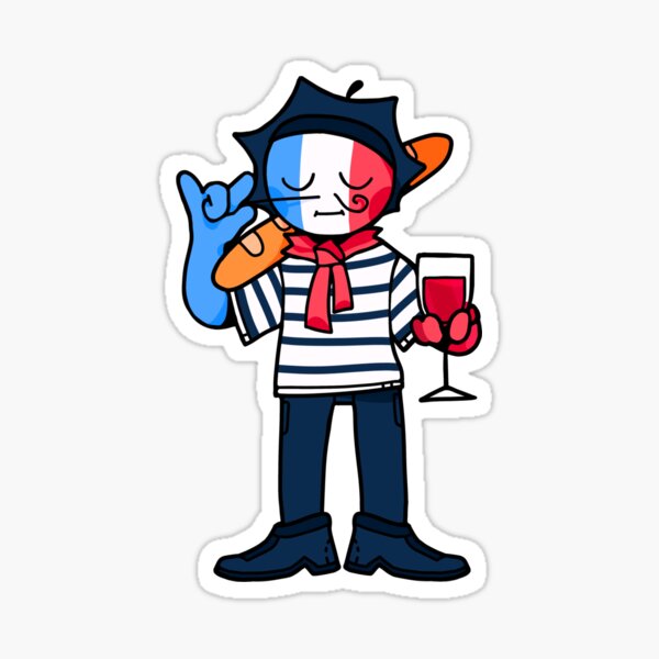 Bubble Chat France Countryhuman Sticker - Bubble Chat France Countryhuman -  Discover & Share GIFs