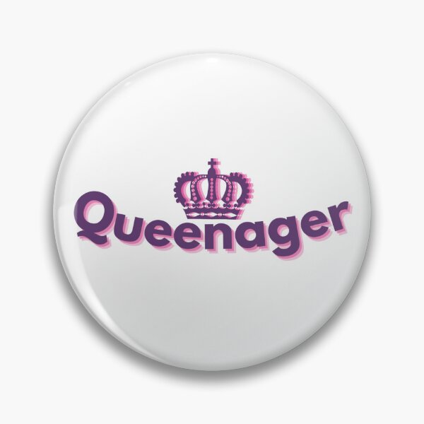 Item preview, Queenager - she's the purple queen designed and sold by OwlReally.