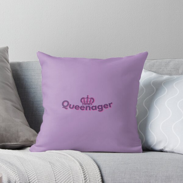 Item preview, Queenager - she's the purple queen designed and sold by OwlReally.