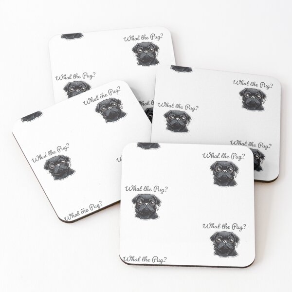 Item preview, What the Pug? designed and sold by Pug Life Prints.