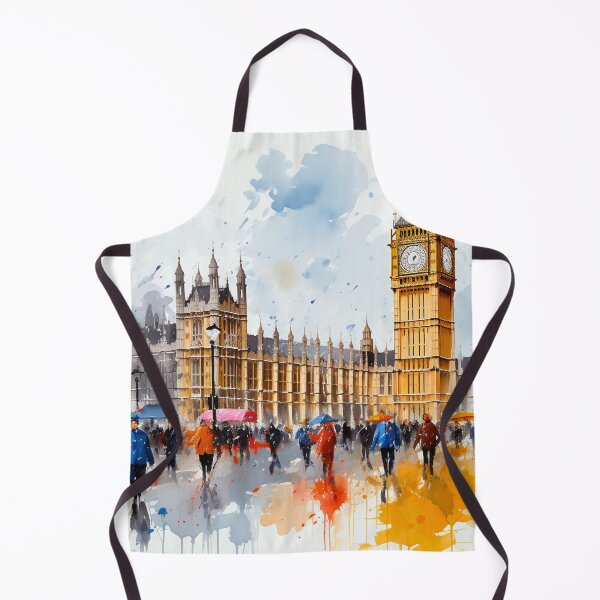 Item preview, Big Ben Rainy Day designed and sold by Gravitylessarts.