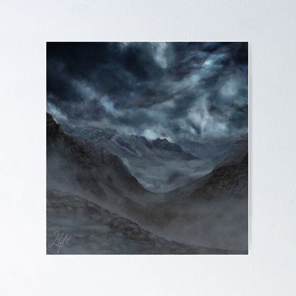 Item preview, Storm over Mountains designed and sold by firejay112.