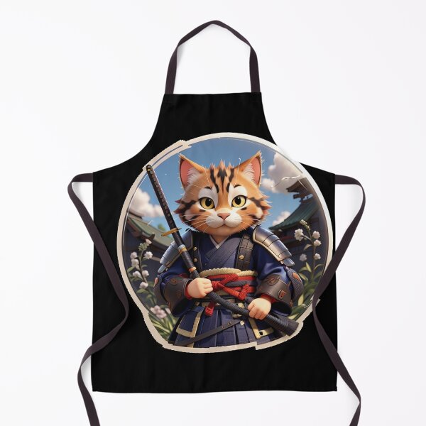 Item preview, Samurai Cat designed and sold by TrendyPalette.