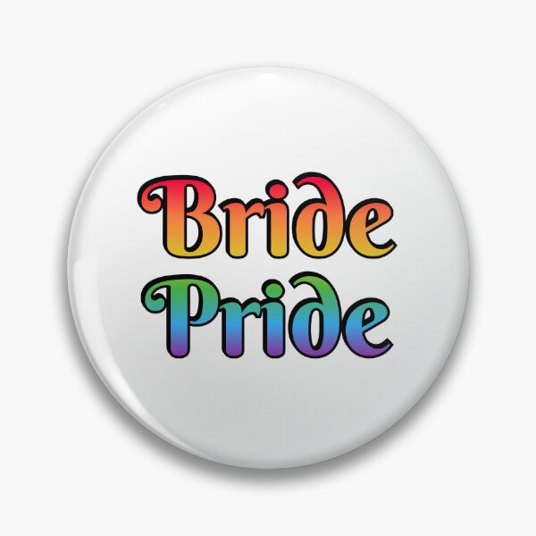 Item preview, Bride Pride  - gay rainbow flag designed and sold by Inspirationmotivation.