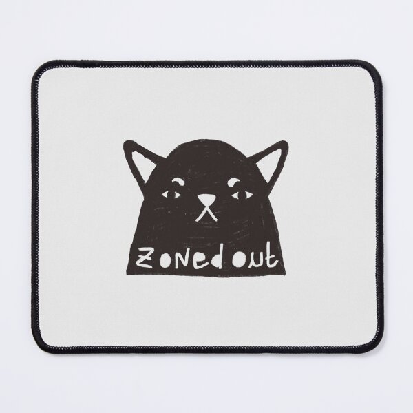 Item preview, Zoned out cat drawing designed and sold by Fadacota.