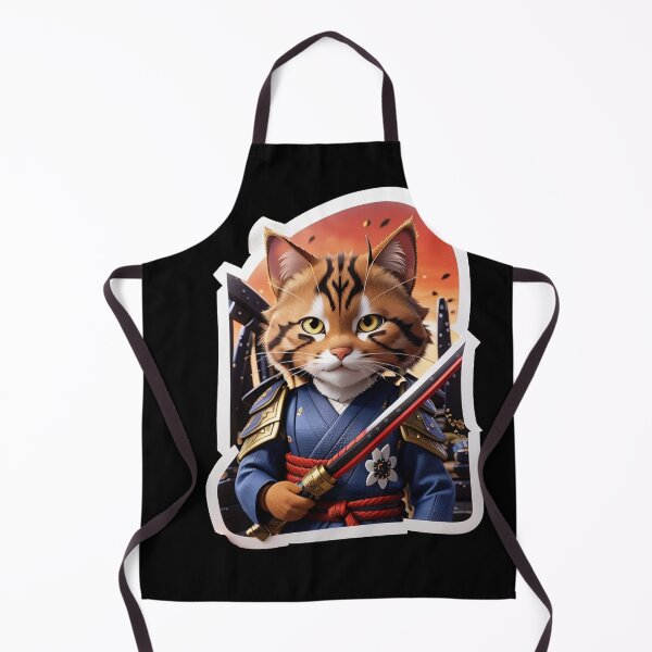 Item preview, Samurai Cat designed and sold by TrendyPalette.