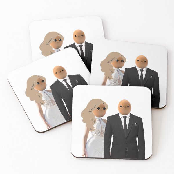 Item preview, Mr and Mrs egg designed and sold by MagpieLuxshop.