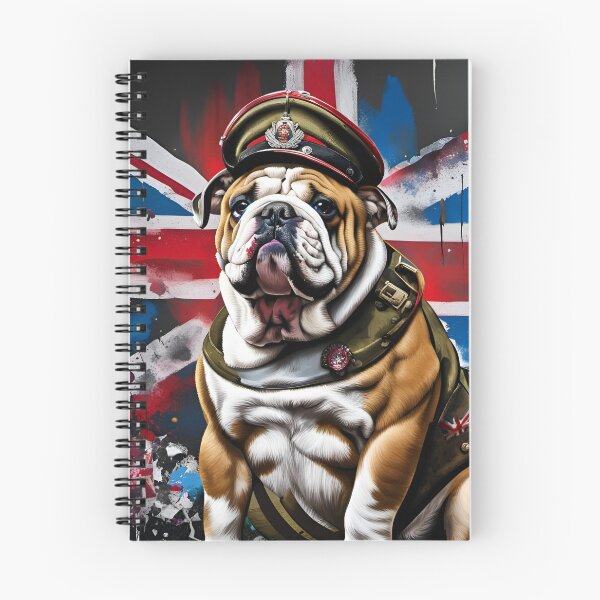 Item preview, English Bulldog British Army Officer Soldier designed and sold by Ameiva-Apparel.