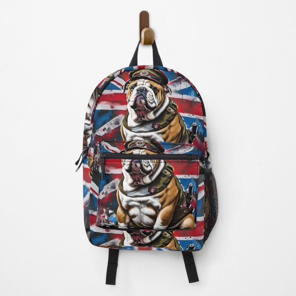 Item preview, English Bulldog British Army Officer Soldier designed and sold by Ameiva-Apparel.