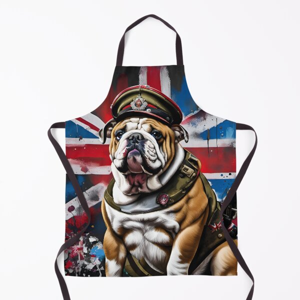 Item preview, English Bulldog British Army Officer Soldier designed and sold by Ameiva-Apparel.