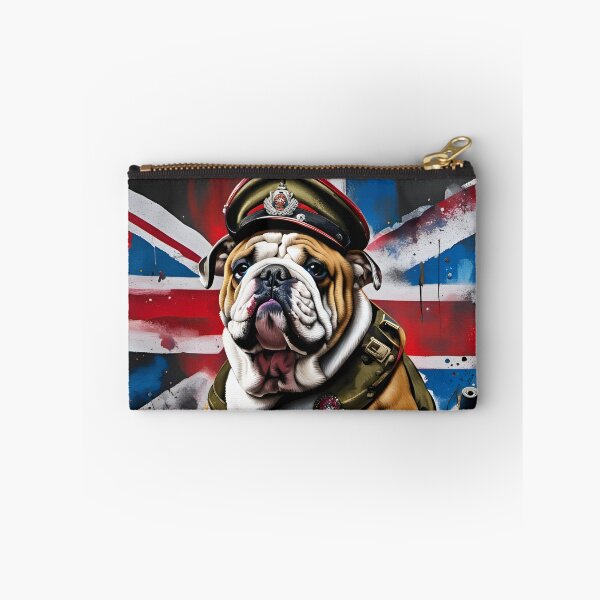 Item preview, English Bulldog British Army Officer Soldier designed and sold by Ameiva-Apparel.