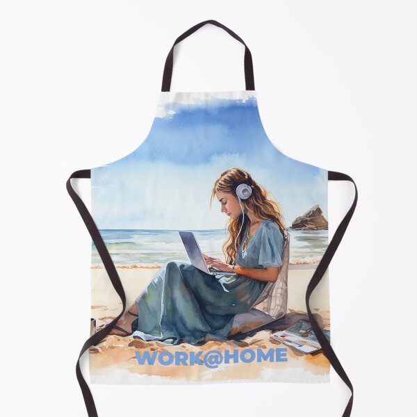 Item preview, Work is something you do not somewhere to be - work@home - Work from home - Beach designed and sold by Dahlann.