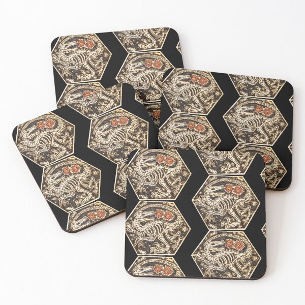 Item preview, Velociraptor and Flowers Woodburning designed and sold by rubeghast.