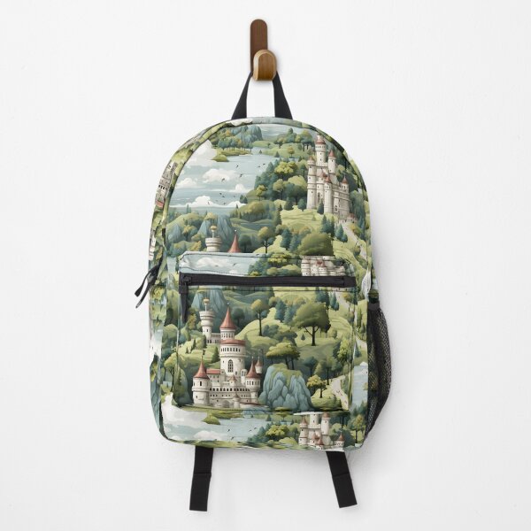 Item preview, Castles Pattern 5 designed and sold by DigitalPatternx.