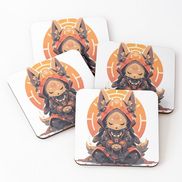 Item preview, monk fox designed and sold by lulucasgs.