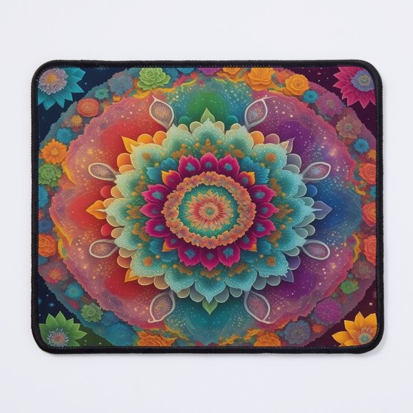 Item preview, Celestial Harmony: Rainbow Mandala designed and sold by Dshoppin.