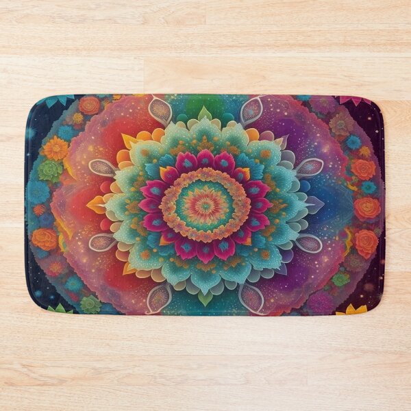Item preview, Celestial Harmony: Rainbow Mandala designed and sold by Dshoppin.