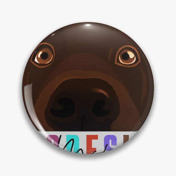 Artikelvorschau, Rhodesian Ridgeback Mom – süßes 3D-animiertes Hundegesicht entworfen und verkauft von ChickNickStudio.