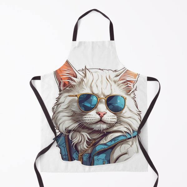 Item preview, Fashion Forward Feline - Cool Cat with Shades - Must-Have for Cat Lovers designed and sold by sadsapiens.