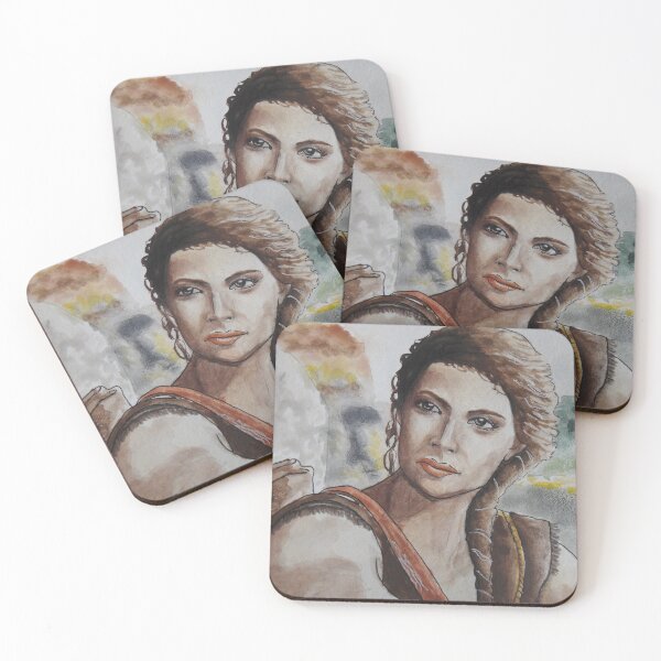 Item preview, Traditional watercolour fanart Kassandra from Assassins Creed Odyssey designed and sold by WildlingsArts.
