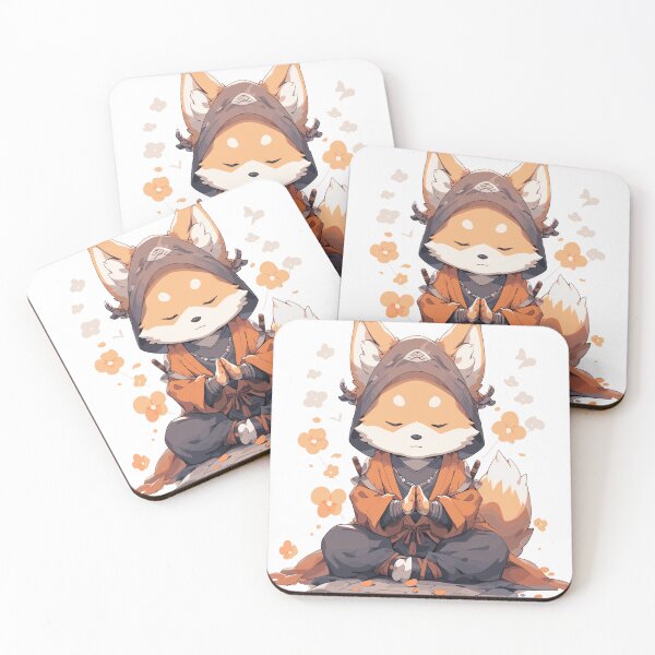 Item preview, peasant monk fox designed and sold by lulucasgs.