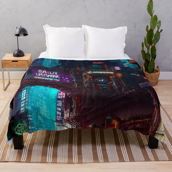 Item preview, Downtown Cityscape - Cyber City Scene designed and sold by Delerat7.