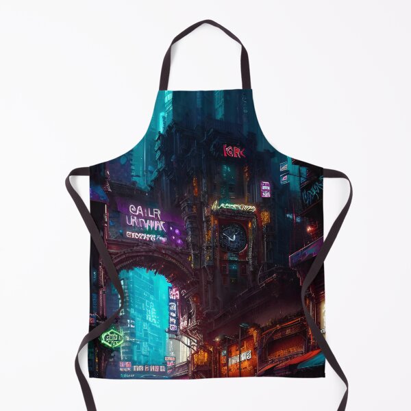 Item preview, Downtown Cityscape - Cyber City Scene designed and sold by Delerat7.