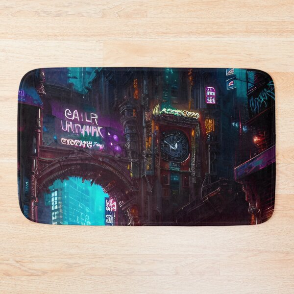 Item preview, Downtown Cityscape - Cyber City Scene designed and sold by Delerat7.