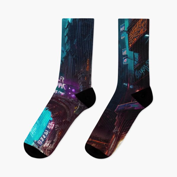 Item preview, Downtown Cityscape - Cyber City Scene designed and sold by Delerat7.