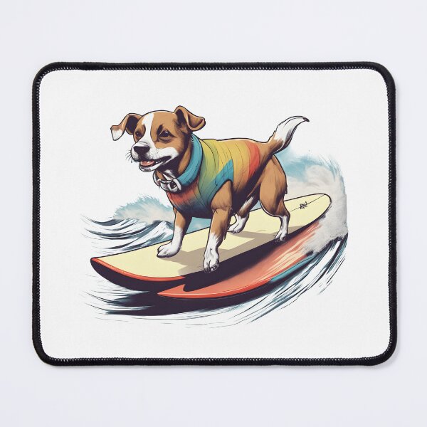 Item preview, Dog on Surfboard designed and sold by Realizey.