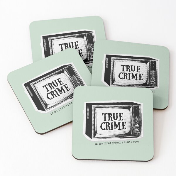 Item preview, True Crime is My Preferred Reinforcer (black) designed and sold by abawizard.